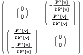 (                                           (   ′′    ) &# ...                            ′                        2 P       [v]                          0