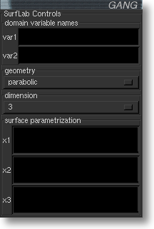 SurfLab Controls